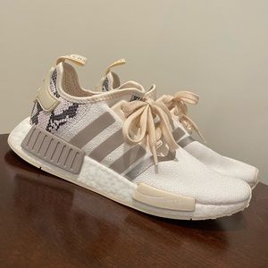 ADIDAS Ivory/Snakesin NMD R1 Shoes